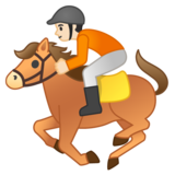 赛马：浅肤色emoji素材一 160x160像素