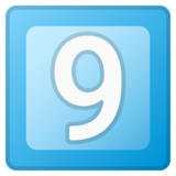 键帽数字9emoji素材一 160x160像素