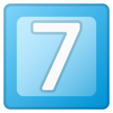 键帽数字7emoji素材一 160x160像素