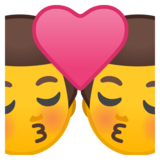 吻：伙计，伙计emoji素材一 160x160像素