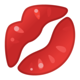 吻痕、口红吻emoji素材一 160x160像素