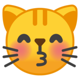 亲亲的猫emoji素材一 160x160像素