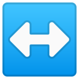 左右箭头emoji素材一 160x160像素