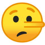 长鼻子的脸emoji素材一 160x160像素