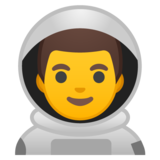 宇航员emoji素材一 160x160像素