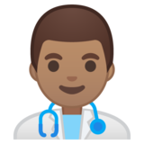 男保健员：中等肤色emoji素材一 160x160像素