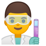 人类科学家emoji素材一 160x160像素