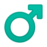 男性标志emoji素材一 160x160像素