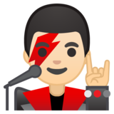 男歌手：浅肤色emoji素材一 160x160像素