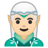 男精灵：浅肤色emoji素材一 160x160像素