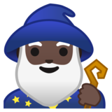 男法师：深色肤色emoji素材一 160x160像素