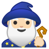 男法师：浅肤色emoji素材一 160x160像素