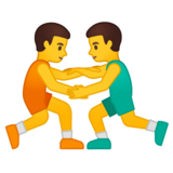 男子摔跤emoji素材一 160x160像素