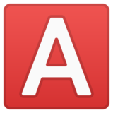 按钮（血型）emoji素材一 160x160像素