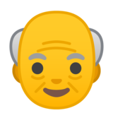 老人emoji素材一 160x160像素