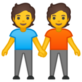 手牵手的人emoji素材一 160x160像素