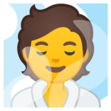 在潮湿的房间里的人emoji素材一 160x160像素