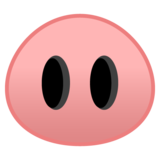 猪鼻子emoji素材一 160x160像素