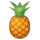 菠萝emoji素材一 160x160像素