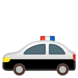 警车emoji素材一 160x160像素