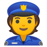警官emoji素材一 160x160像素