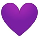 紫心emoji素材一 160x160像素