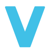 区域指示符号字母Vemoji素材一 160x160像素