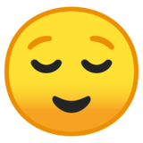 松了口气的脸emoji素材一 160x160像素