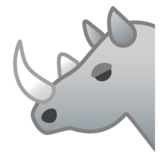 犀牛emoji素材一 160x160像素