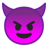 恶作剧邪恶的笑脸emoji素材一 160x160像素