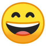 微笑的脸和微笑的眼睛emoji素材一 160x160像素