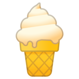 软冰淇淋emoji素材一 160x160像素