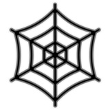 蜘蛛网emoji素材一 160x160像素