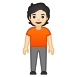 站立者：浅肤色emoji素材一 160x160像素