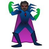 超级坏蛋：黑肤色emoji素材一 160x160像素