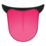 舌头emoji素材一 160x160像素