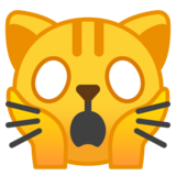 疲倦的猫emoji素材一 160x160像素