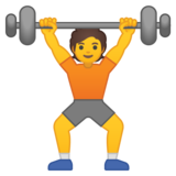 举重人员emoji素材一 160x160像素