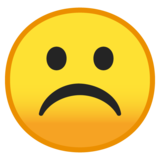 伤心的脸emoji素材一 160x160像素