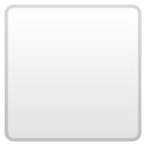 白色大方形emoji素材一 160x160像素