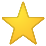 星星emoji素材一 160x160像素