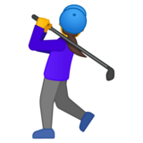 女子高尔夫emoji素材一 160x160像素