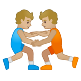 摔跤手，3型emoji素材一 160x160像素