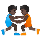 摔跤手，6型emoji素材一 160x160像素