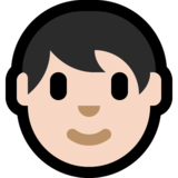 人物：浅肤色emoji素材一 160x160像素