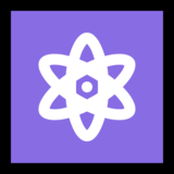 原子符号emoji素材一 160x160像素