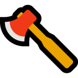 斧头emoji素材一 160x160像素