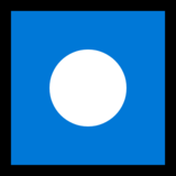 “录制”按钮emoji素材一 160x160像素