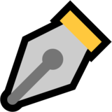 黑色笔尖emoji素材一 160x160像素