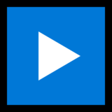 播放按钮emoji素材一 160x160像素